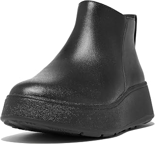 Fitflop F-Mode Stiefelette aus Leder, Stivaletto Donna