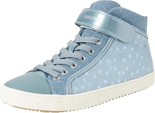 Geox Girls' J Kalispera Girl I Trainers, Sage, 13 UK Child
