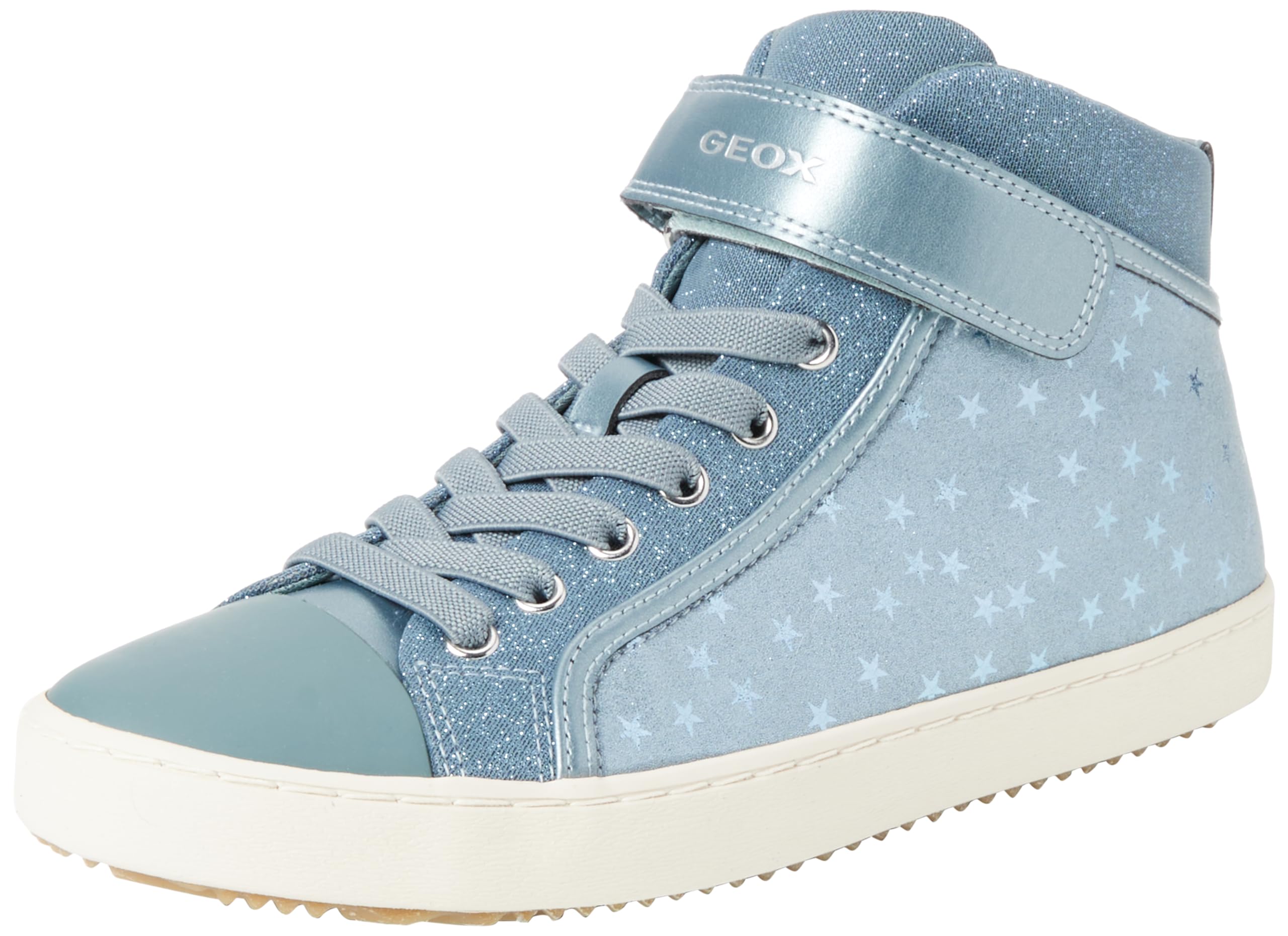 Geox Girls' J Kalispera Girl I Trainers, Sage, 13 UK Child