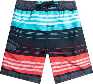 Kanu Surf Boys' Echo Quick Dry UPF 50+ Beach Swim Trunk