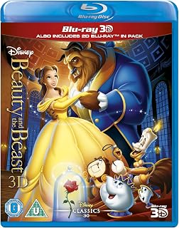 Beauty And The Beast [Blu-ray 3D + Blu-ray] [Region Free] [UK Import]