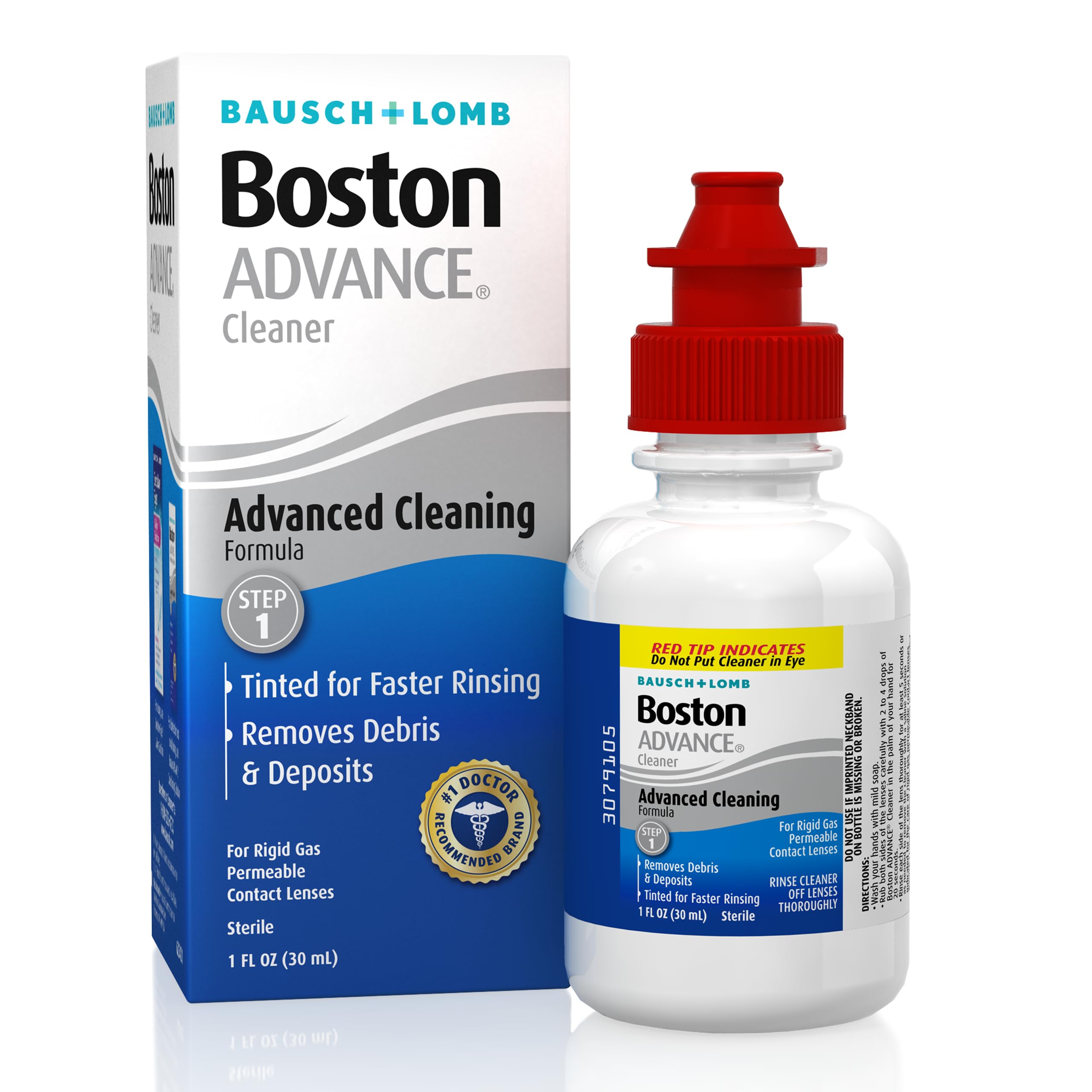 Boston Advance Contact Lens Solution RGP Hard Lens Cleaner 1 oz | Rigid gas perm