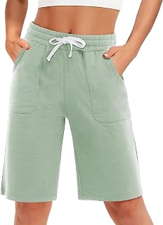 SPECIALMAGIC Women's Sweat Bermuda Shorts