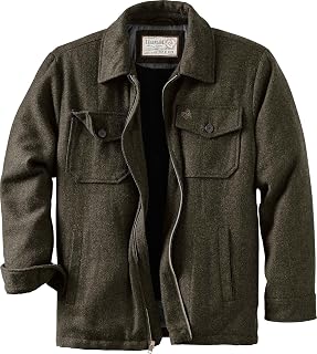 Legendary Whitetails Men's Outdoorsman Sherpa Lined Wool CoatJacket