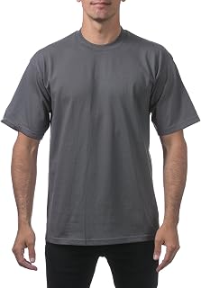 Pro Club Men's Men's Heavyweight Cotton Short Sleeve Crew Neck T-Shirt Classic