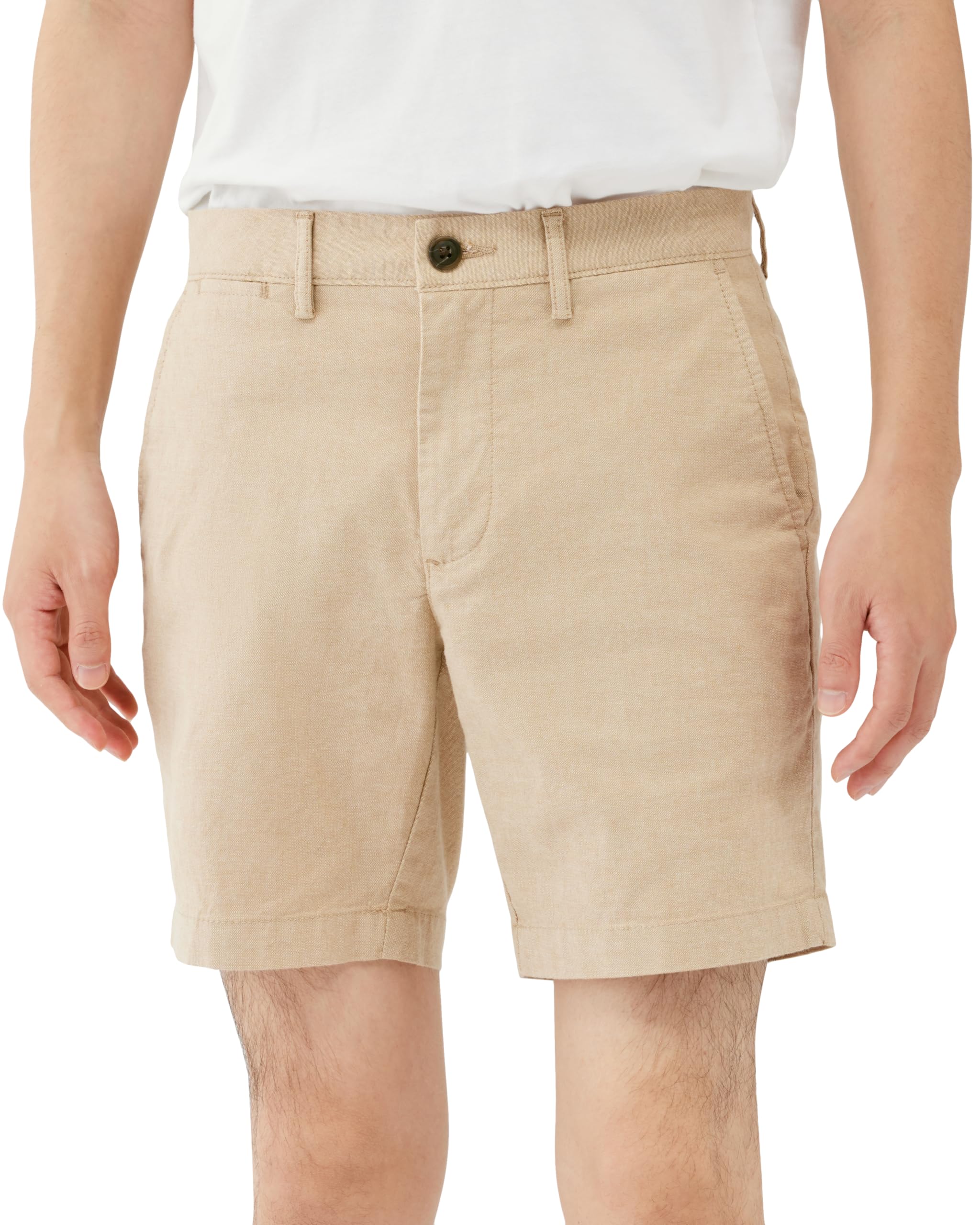 Amazon Essentials Oxford Shorts, 7.1 inches (18 cm), Lightweight, Slim Fit, Comf