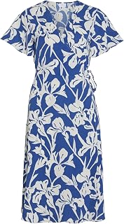 Vila Vilovie S/S Wrap Midi Dress-Noos Women's Dress