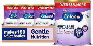 Enfamil Gentlease Easy to Digest Baby Formula, 27.7 Oz, 4 CT | Infant formula, Brain Supporting DHA, for easing Fussiness, Gas, Crying and Spit-up