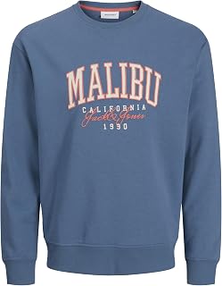 Jack & Jones Men's Jjdetroit Sweat Crew Neck Jjdetroit Sweat Crew Neck (Pack of 1)