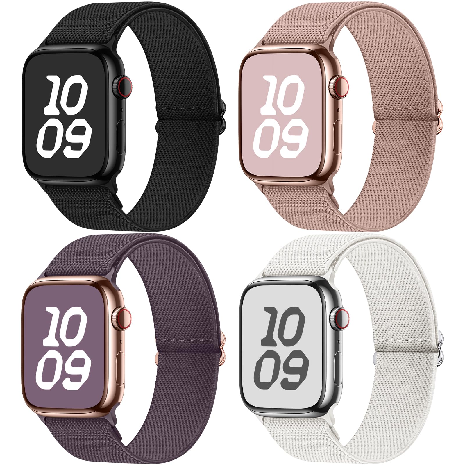 Fullmosa Nylon Strap for Apple Watch 44 mm 45 mm 46 mm 49 mm Sport