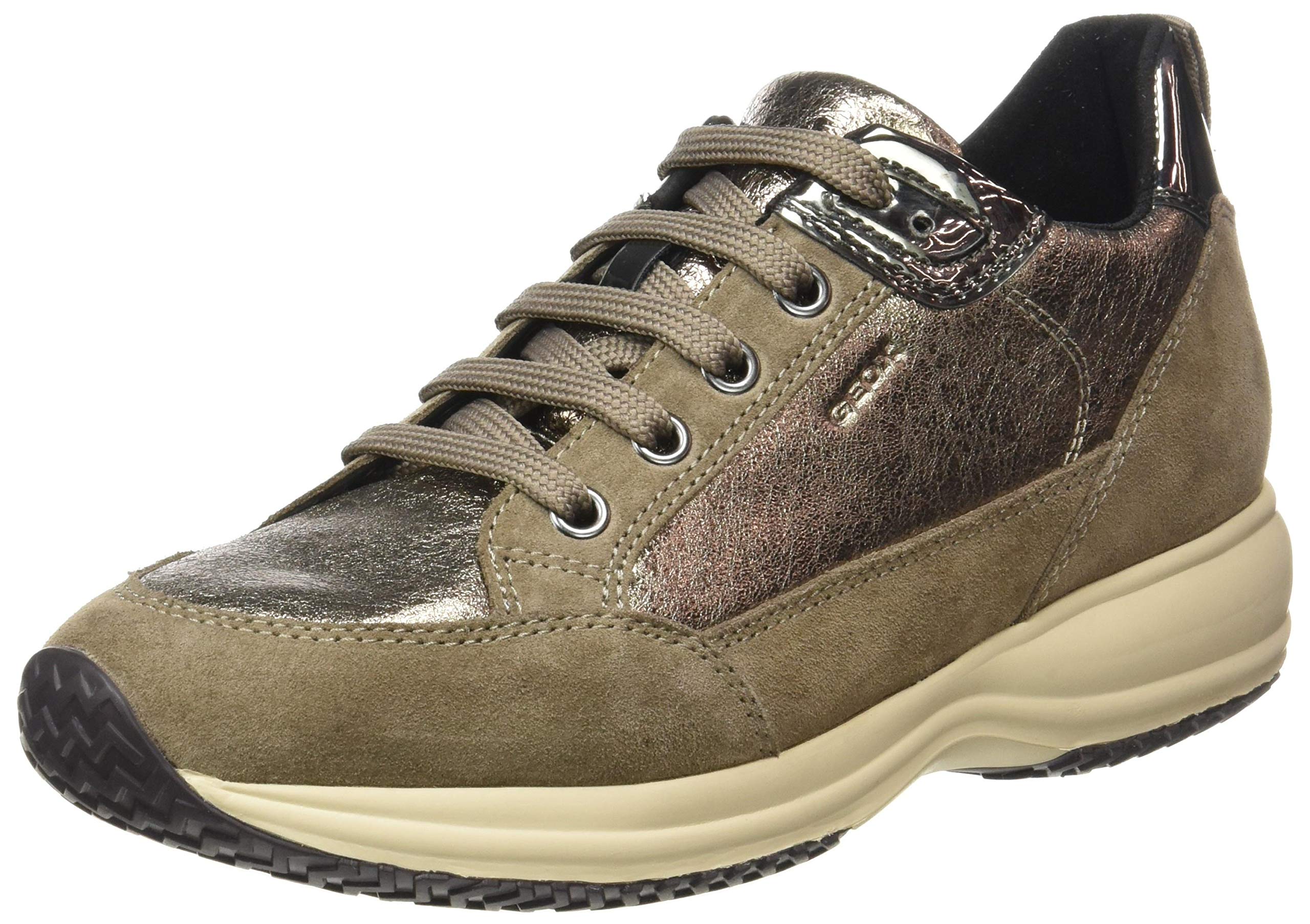 Geox D Happy A, Women's Platform Sandals