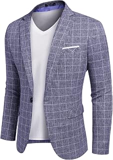 COOFANDY Men's Blazer Casual Sport Coats Slim Fit Lightweight Sports Jacket