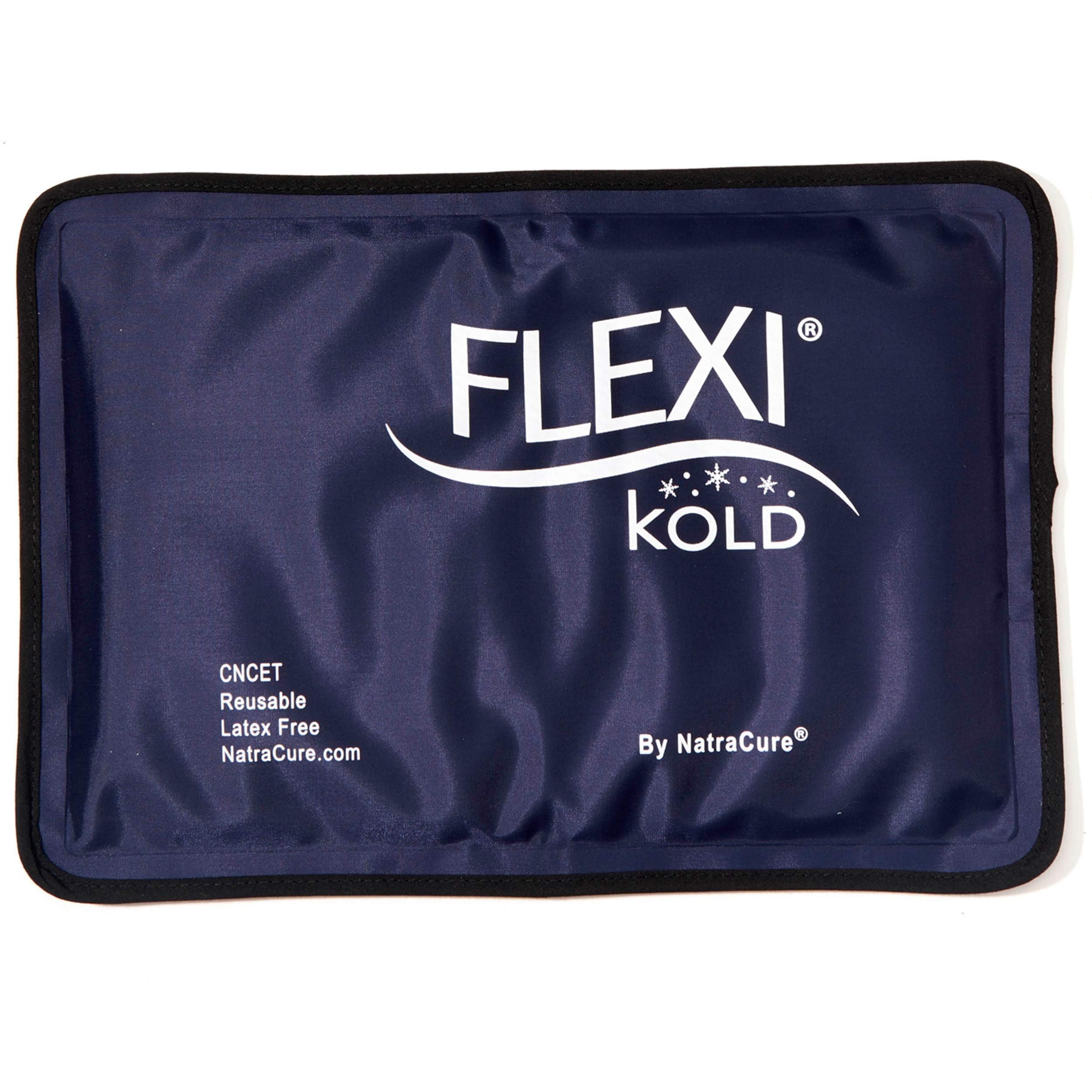 FlexiKold Gel Soft Flexible Ice Packs for Injuries - Reusable Freezer Cold Pack,