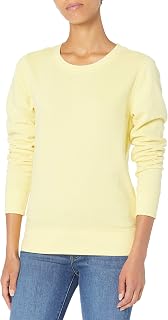 Amazon Essentials Women's Crew Neck Fleece Sweatshirt (Available in Plus Size)