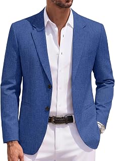 COOFANDY Men's Blazer Casual Two Buttons Sport Coats Lightweight Suit Jacket