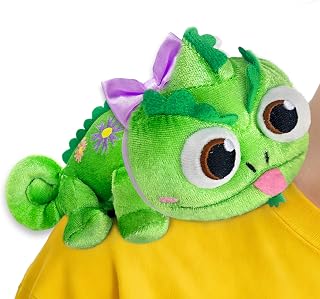 Chameleon Shoulder Plush, Accessories Lizard Cosplay Toys Merch for Gifts | Lightweight | Removable Bow Tie | Easy to use | Stand on Your Shoulder | Cosplay for Kids Adults