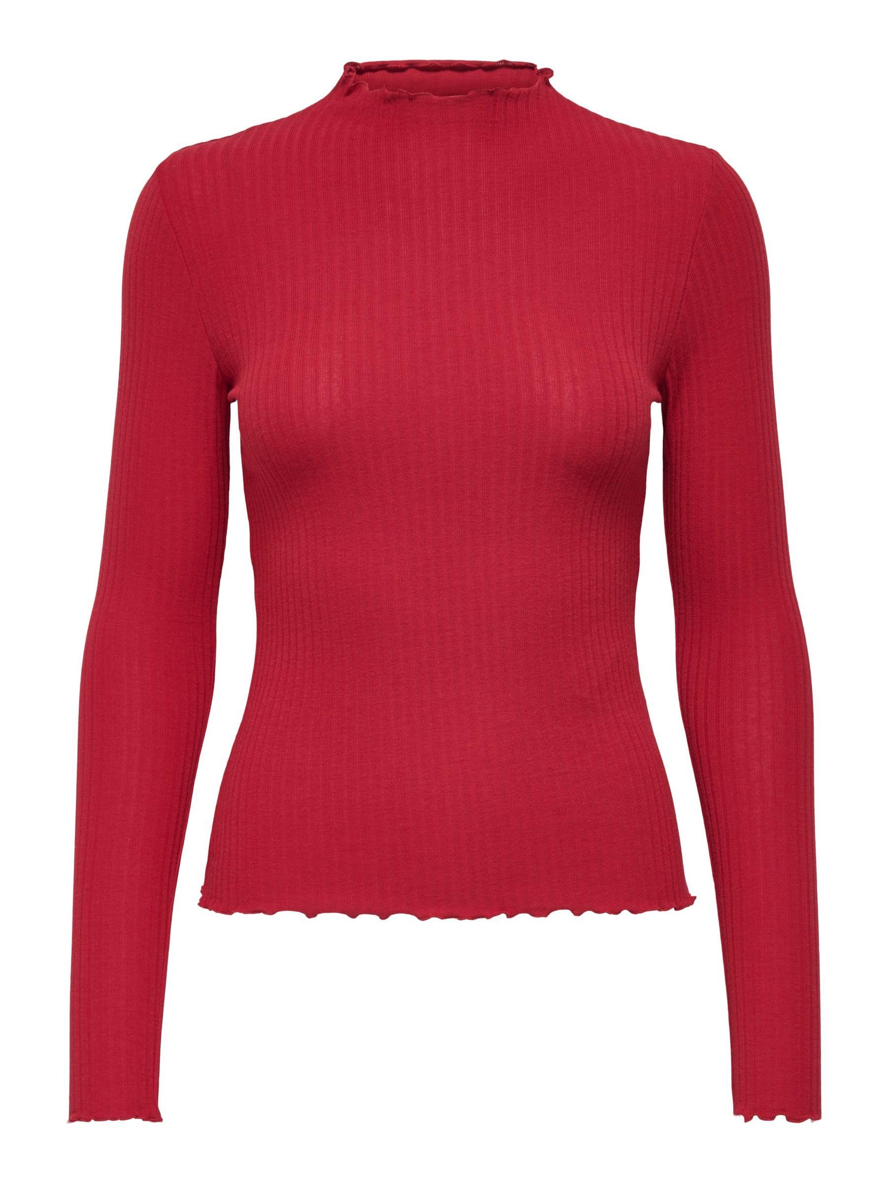 Only Onlemma S/S Noos Jrs – High Neck Top Women's T-Shirt