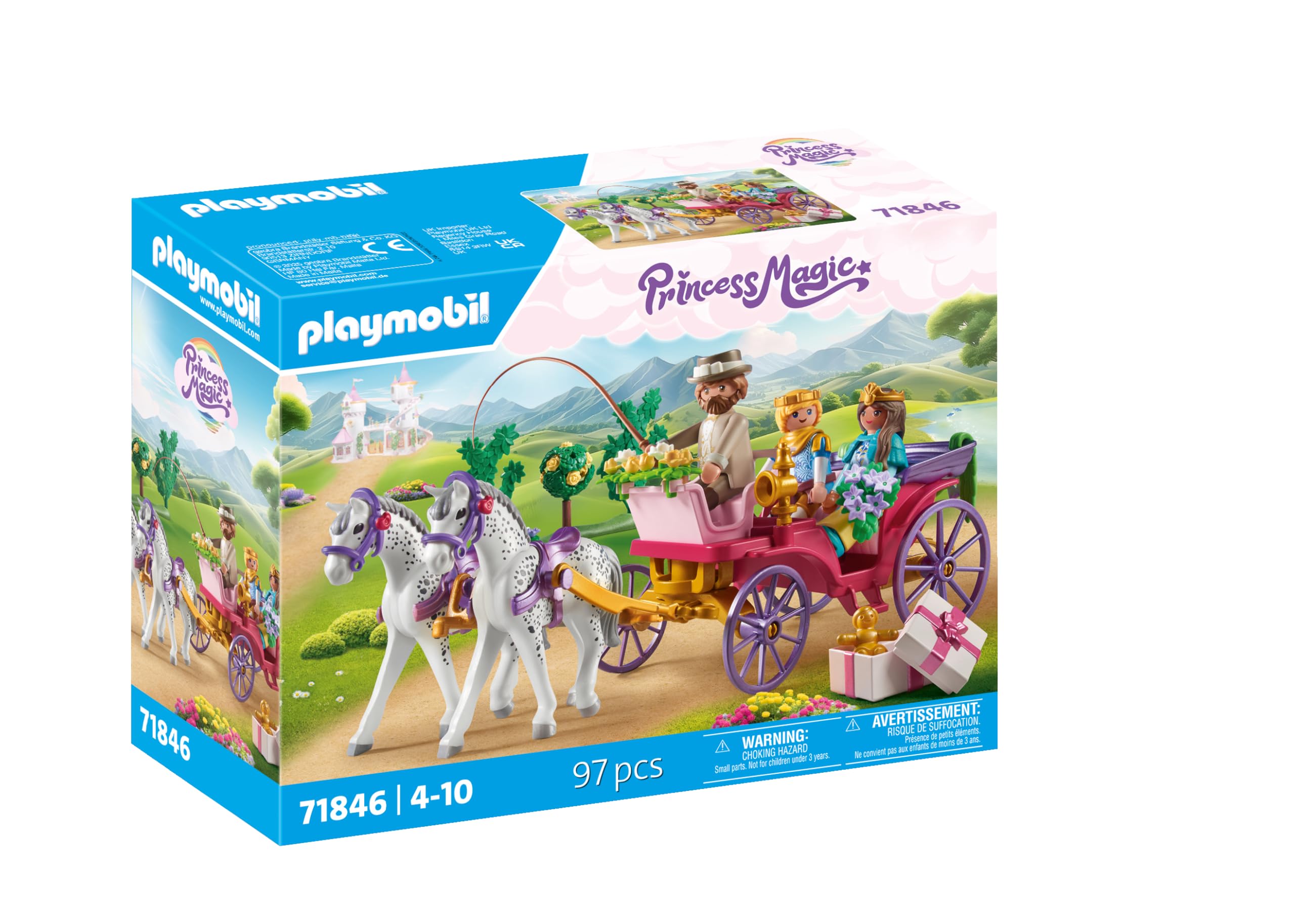 Playmobil | Princess Magic | Royal Carriage Ride with Princess and Prince | Prin