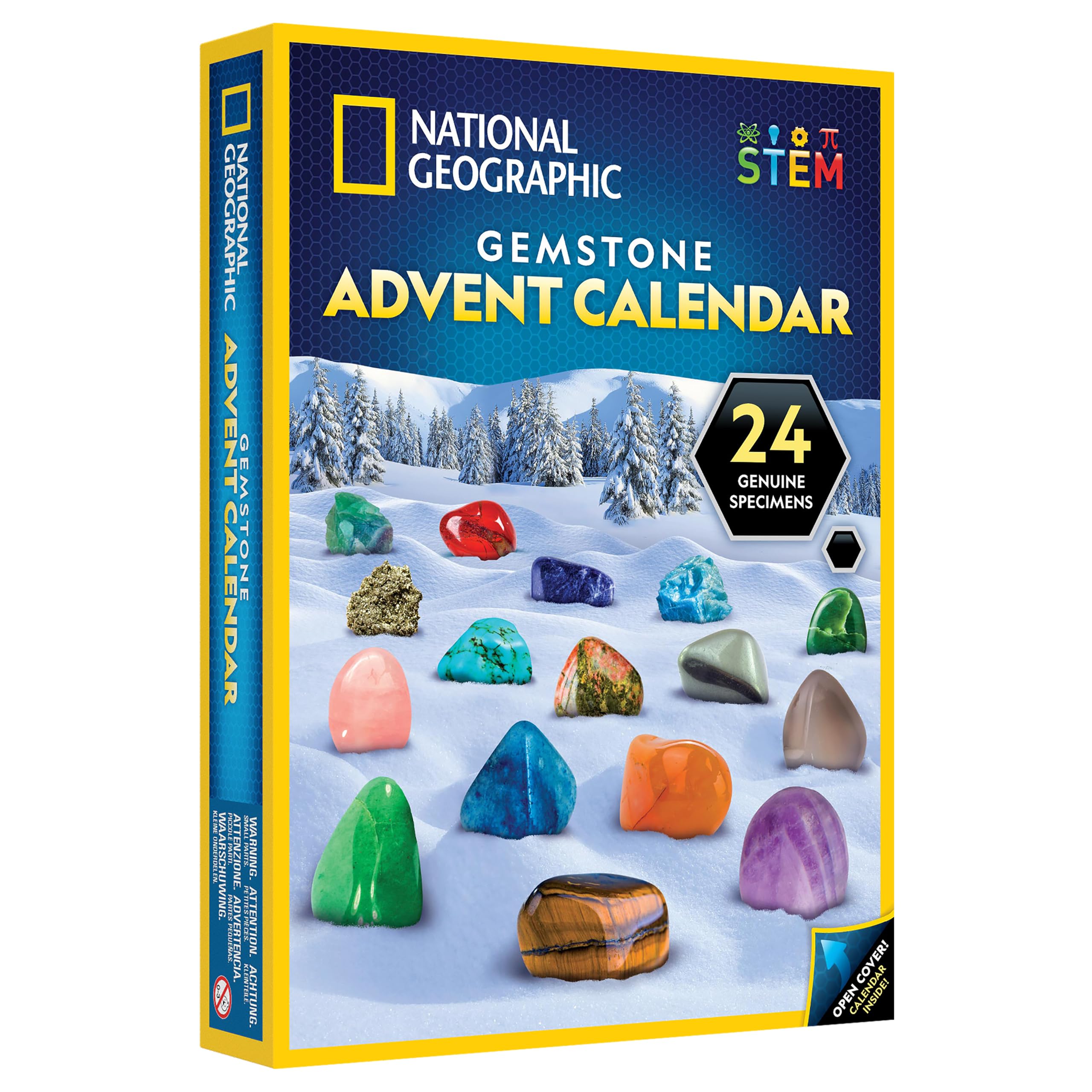 National Geographic 2026 Gemstone Advent Calendar for Kids 8-12 | 2026 Advent Ca