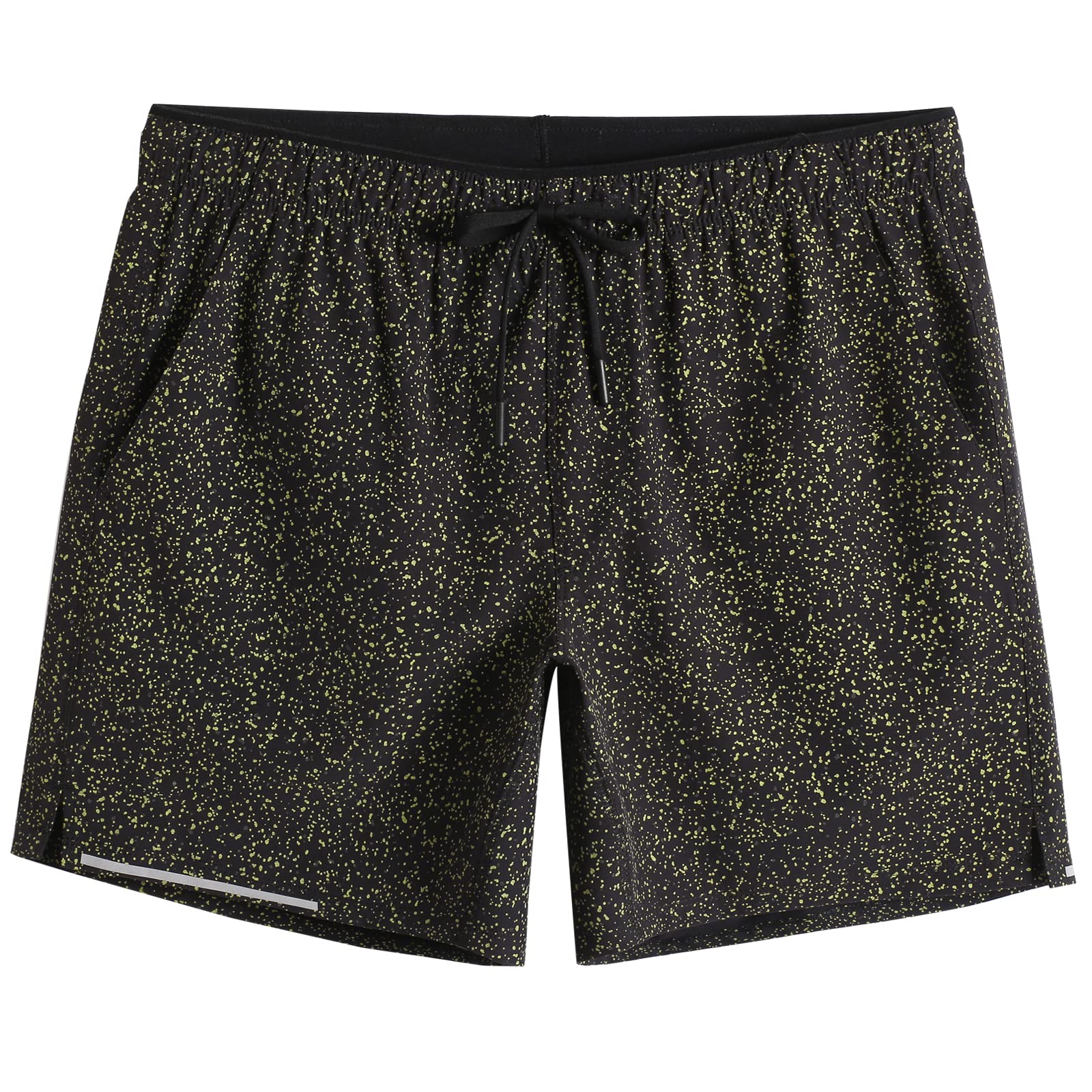maamgic Mens Running Shorts Workout 6" Marathon Lightweight Quick Dry Gym