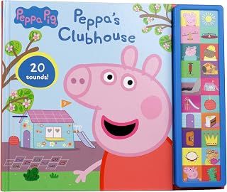 Peppa Pig - Peppa's Clubhouse 20-Button Sound Book - PI Kids