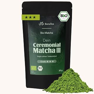 Organic Matcha Ceremonial Grade in Various Quality Levels from Japan