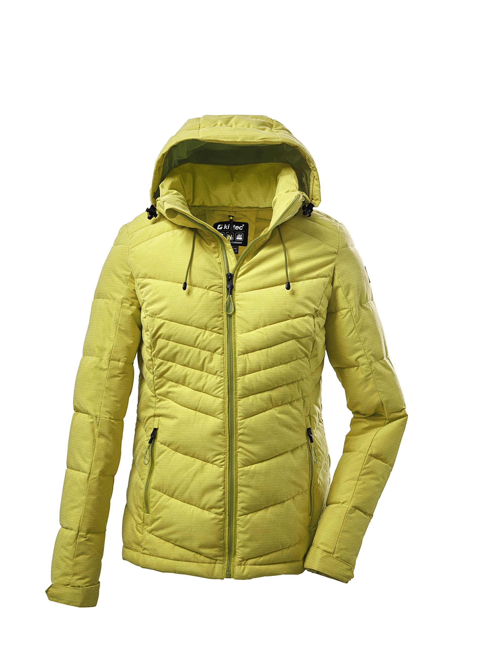 Killtec Kow 149 Wmn Qltd Jckt Women's Down Jacket with Detachable Hood with Zip
