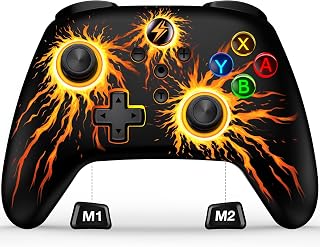 Svetaecho Wireless Switch 2 Controller for Nintendo Switch Controller/Lite/OLED, LED Wired PC Game Joysticks-Wireless iOS/Android Remote, Nintendo Game Accessories Interactive Gaming Figures