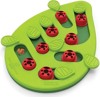 Catstages Nina Ottosson Buggin’ Out Puzzle & Play Cat Toy Treat Puzzle, 14" | Level 2 Intermediate, 16 Hidden Treat Cups, Problem Solving, Interactive Enrichment, Slow Feeder, Indoor Cats & Kittens