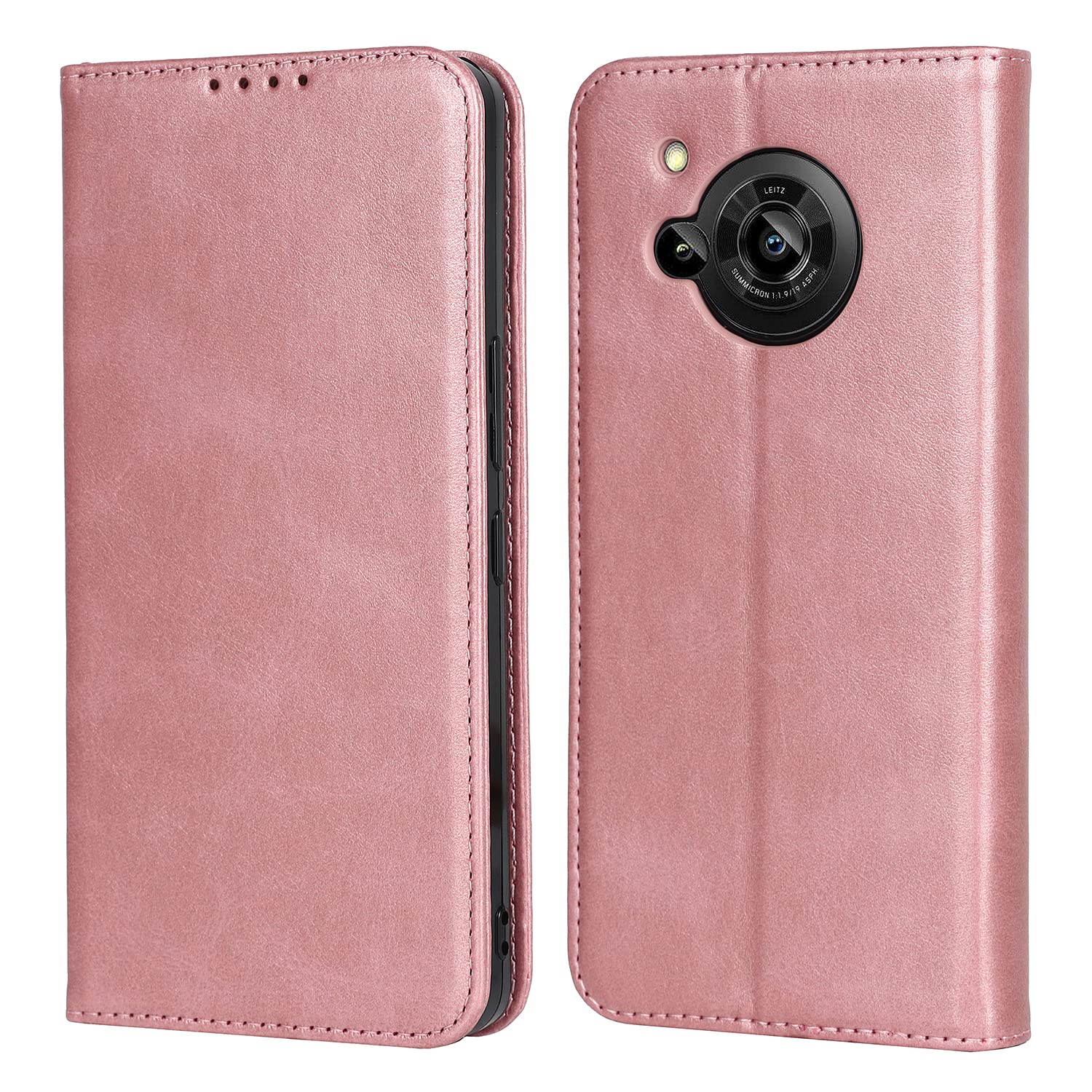 【Hamany】 AQUOS R7 Case, Flip Type, AQUOS R7 Smartphone Case, Shockproof, Durable