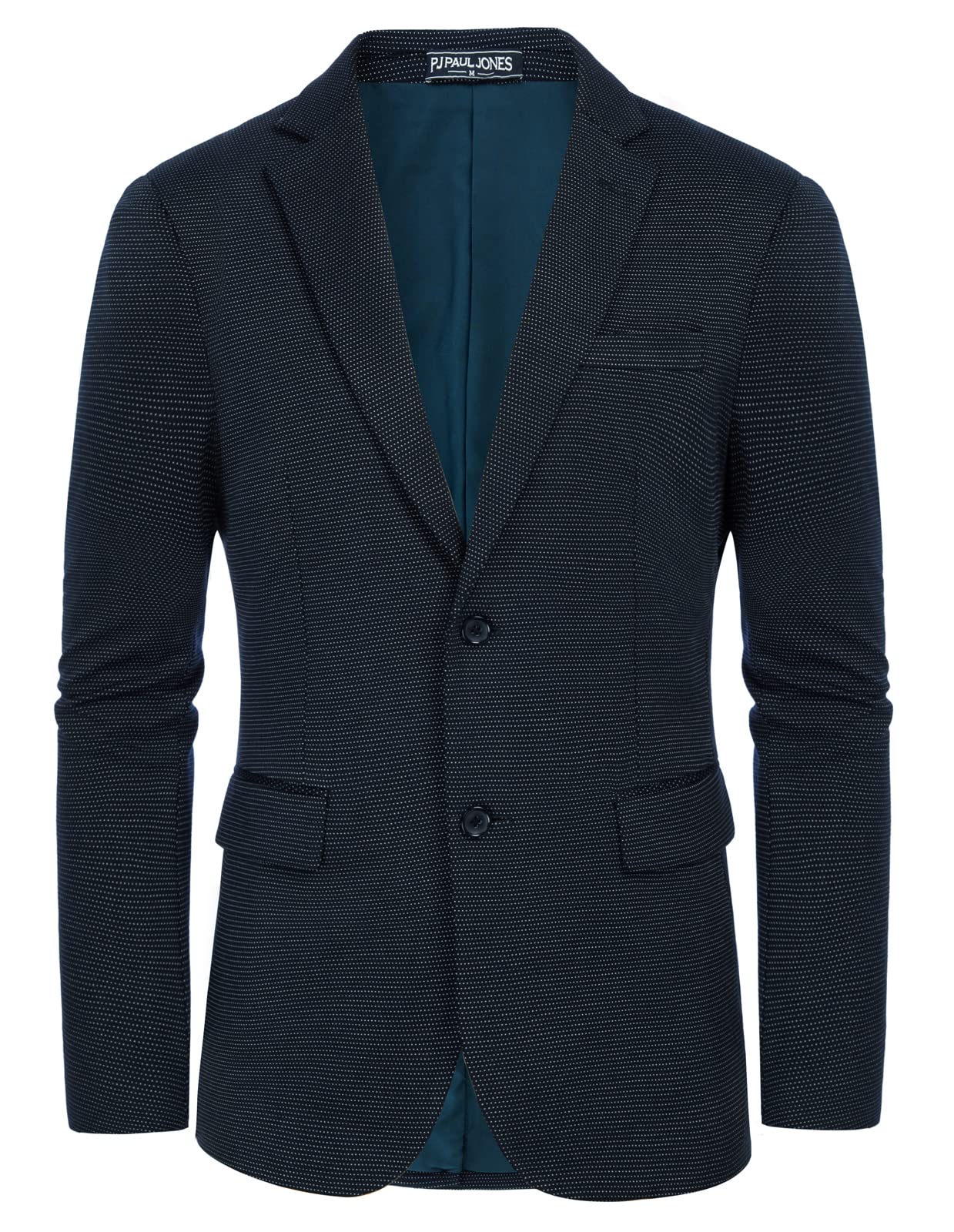 PJ PAUL JONES Men's Casual Knit Sport Coat Lightweight Blazer Jacket