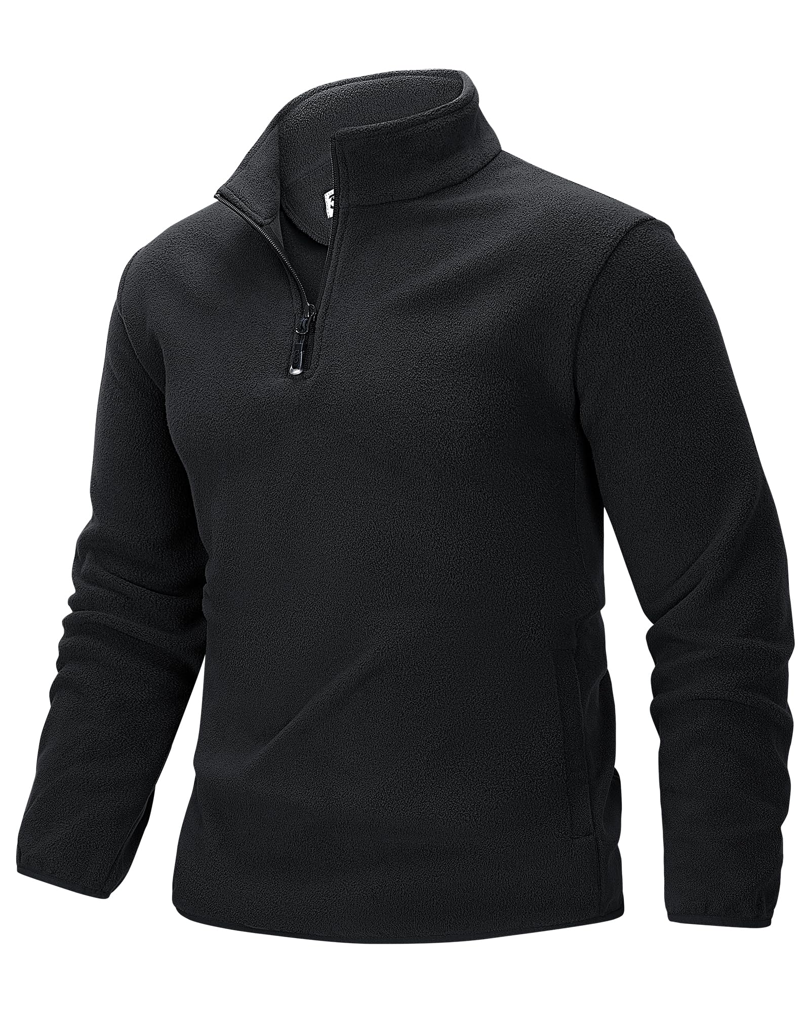 33,000ft Men's Fleece Pullover Warm Half Zip Fleece Jumper