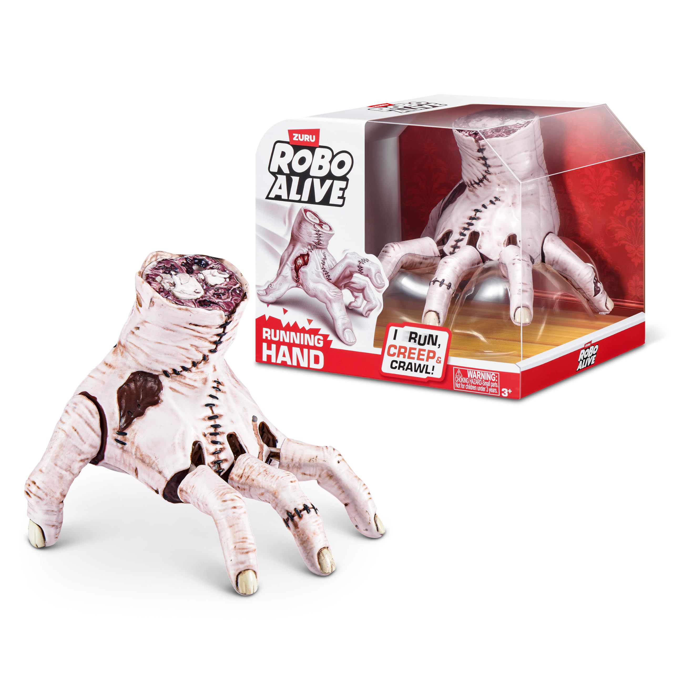 Robo Alive Horror Running Hand by ZURU | Runs, creeps & crawls, realistic detail