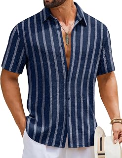 Coofandy Camisa con Botones Ztzj000066 para Hombre