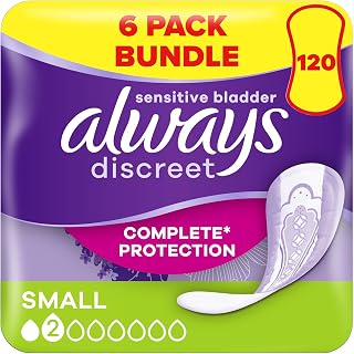 Always Discreet Incontinence Pads Small Pack of 120