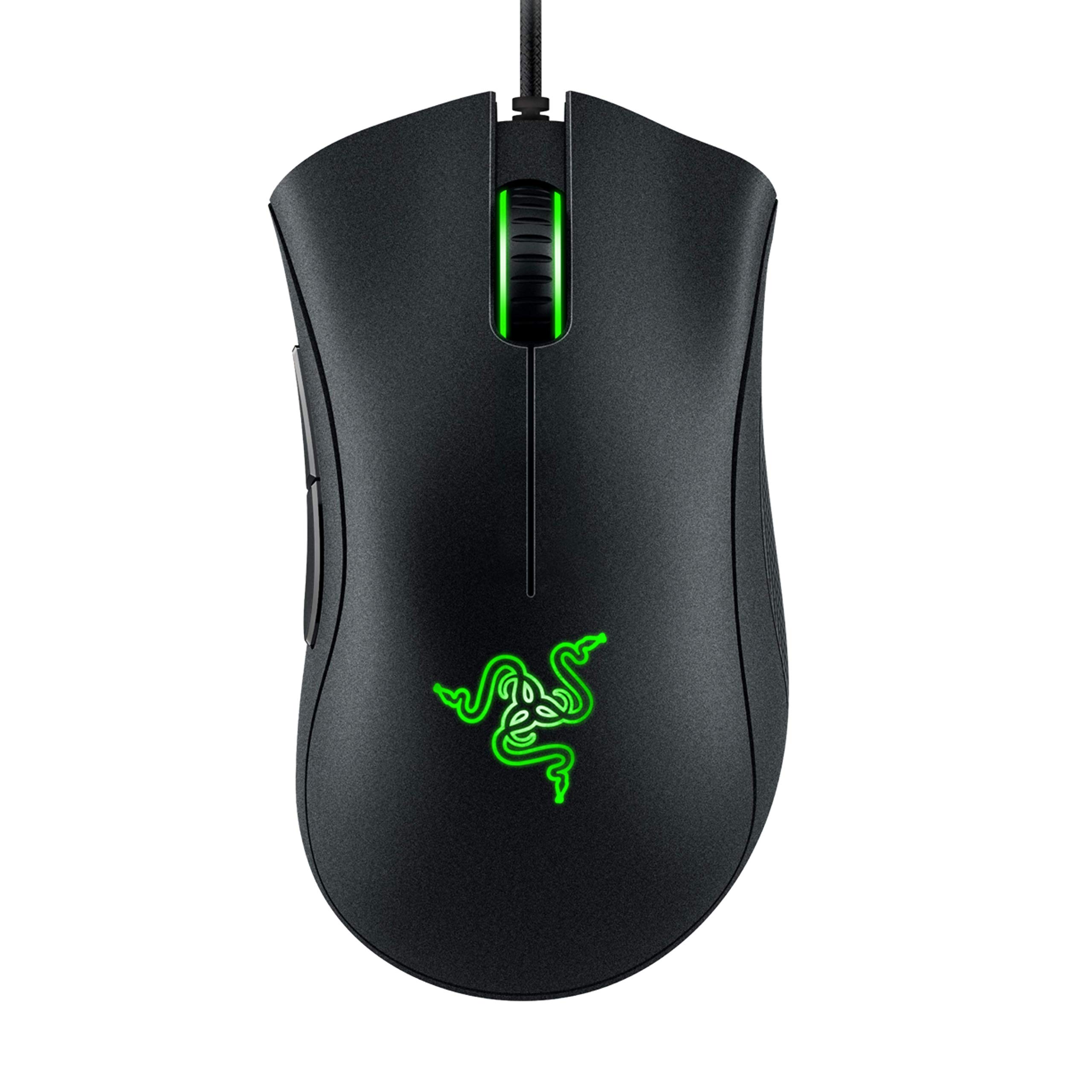 Razer DeathAdder Essential (2021) - Wired Gaming Mouse (Optical Sensor, 6400 DPI