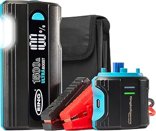 RING ULTRABOOST 1500A Car Battery Jump Starter Power Pack