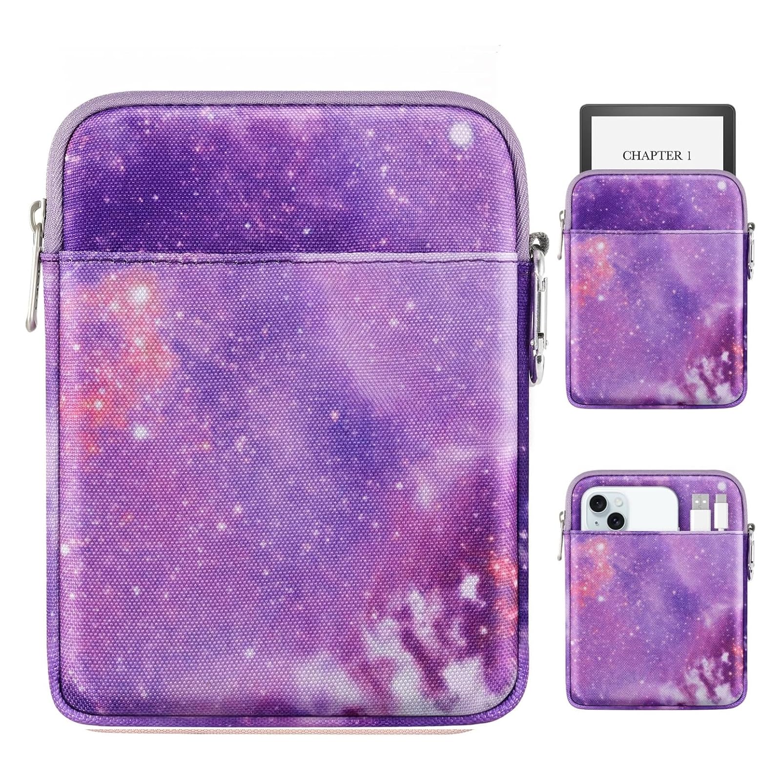 MoKo Padded Ereader Sleeve Case for 6-7 inch Ereader Tablet Bag Protective Cover