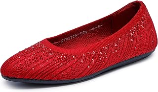 Skechers Womens Cleo 2.0 - Glitzy Daze Ballet Flat