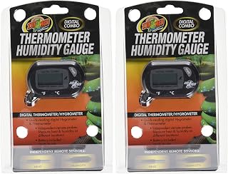 Zoo Med Labs Digital Thermometer Humidity Gauge, Single (TH-31) (Pack of 2)