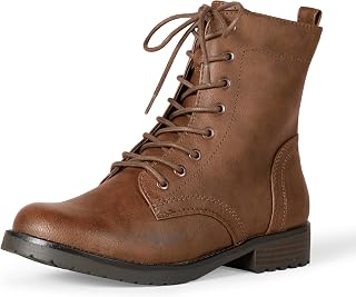 Amazon Essentials Women's Lace Up Combat Boots