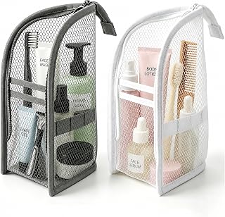 2PCS Travel Toiletry Bag, Stehender Toothbrush Holder Travel, Wasserdicht | Portable Lightweight Travel Toiletry Bag, Makeup Brush Bag, Geeignet Für Hotelaufenthalte, Urlaub Und Alle Arten Von Reisen
