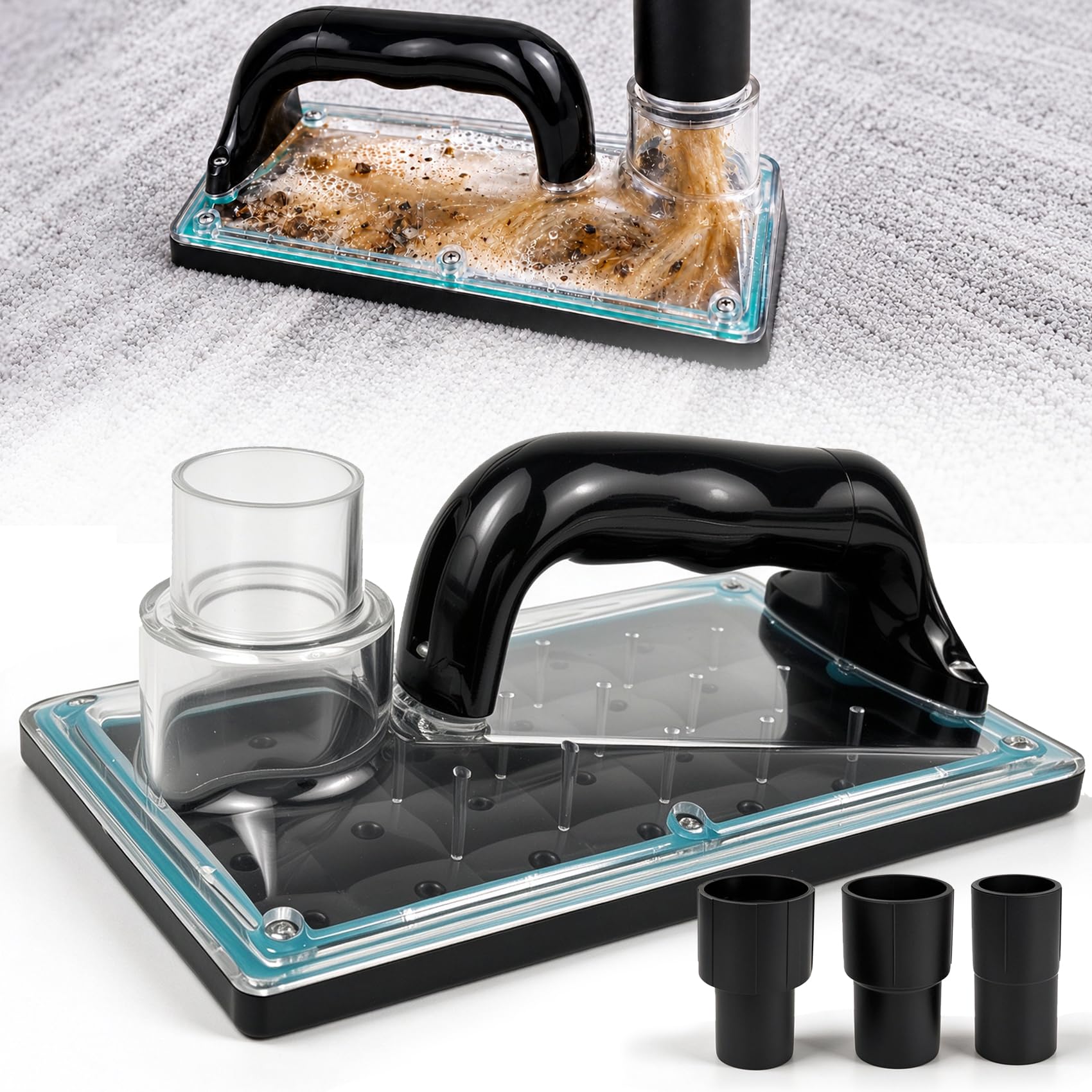 Sub Surface Carpet Extractor Tool Attachment for Shop Vac Vacuum Cleaning | for 