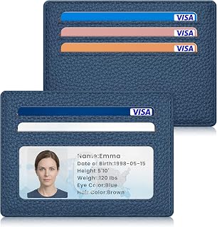 Airkit Small Slim ID Case, Womens Credit Card Holder Wallet, RFID Sleeve