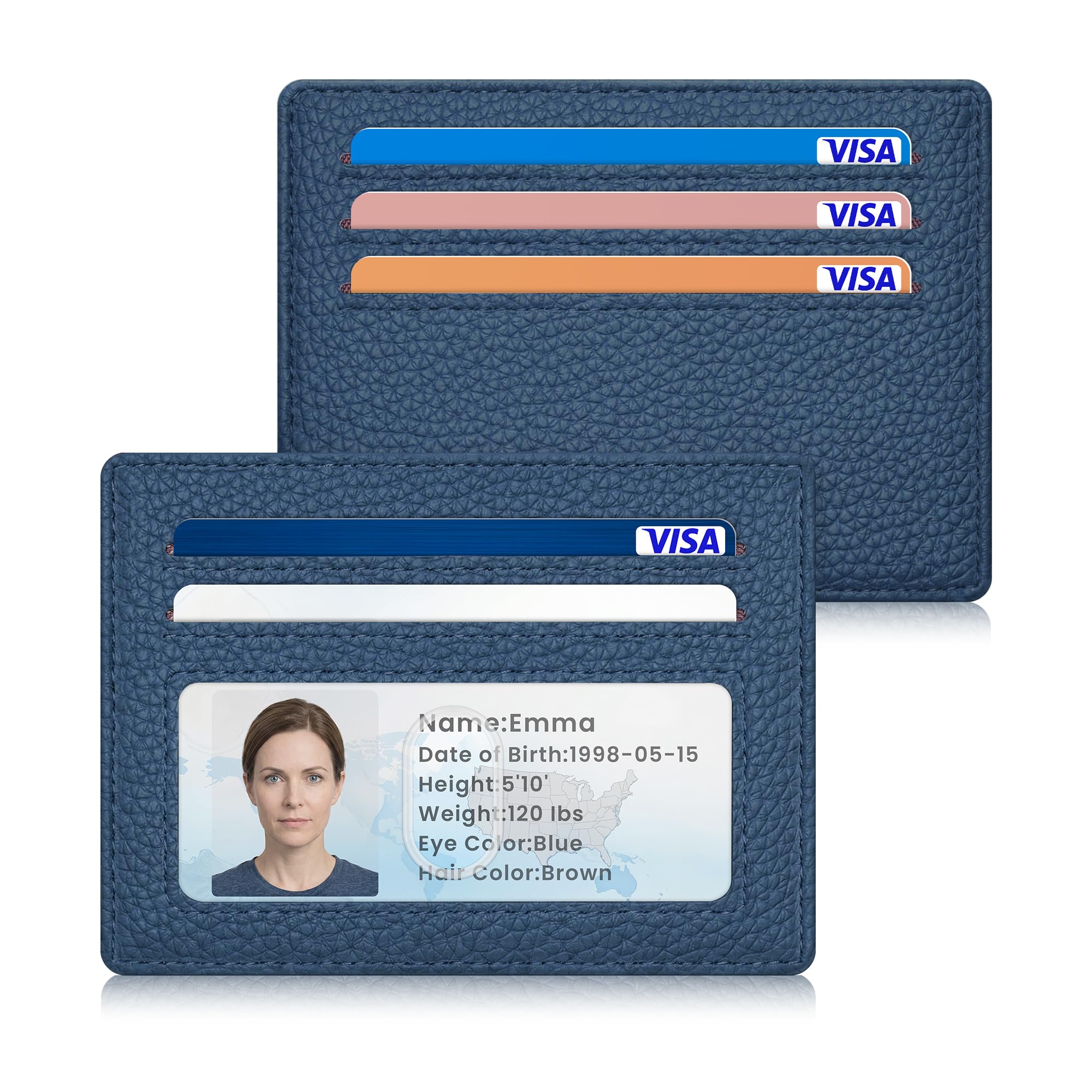 Airkit Small Slim ID Case, Womens Credit Card Holder Wallet, RFID Sleeve