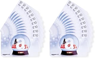 Amazon.co.uk £10 Gift Cards - 20-Pack (Christmas Globe)