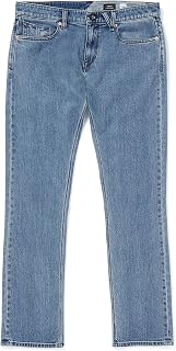 Volcom Vorta Slim Fit Stretch Denim Jeans - Comfortable-Flexible-Durable Pants - Men's Jeans