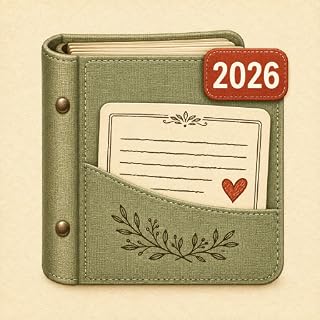 Family Recipe Card Photo Binder for Fire Tablet