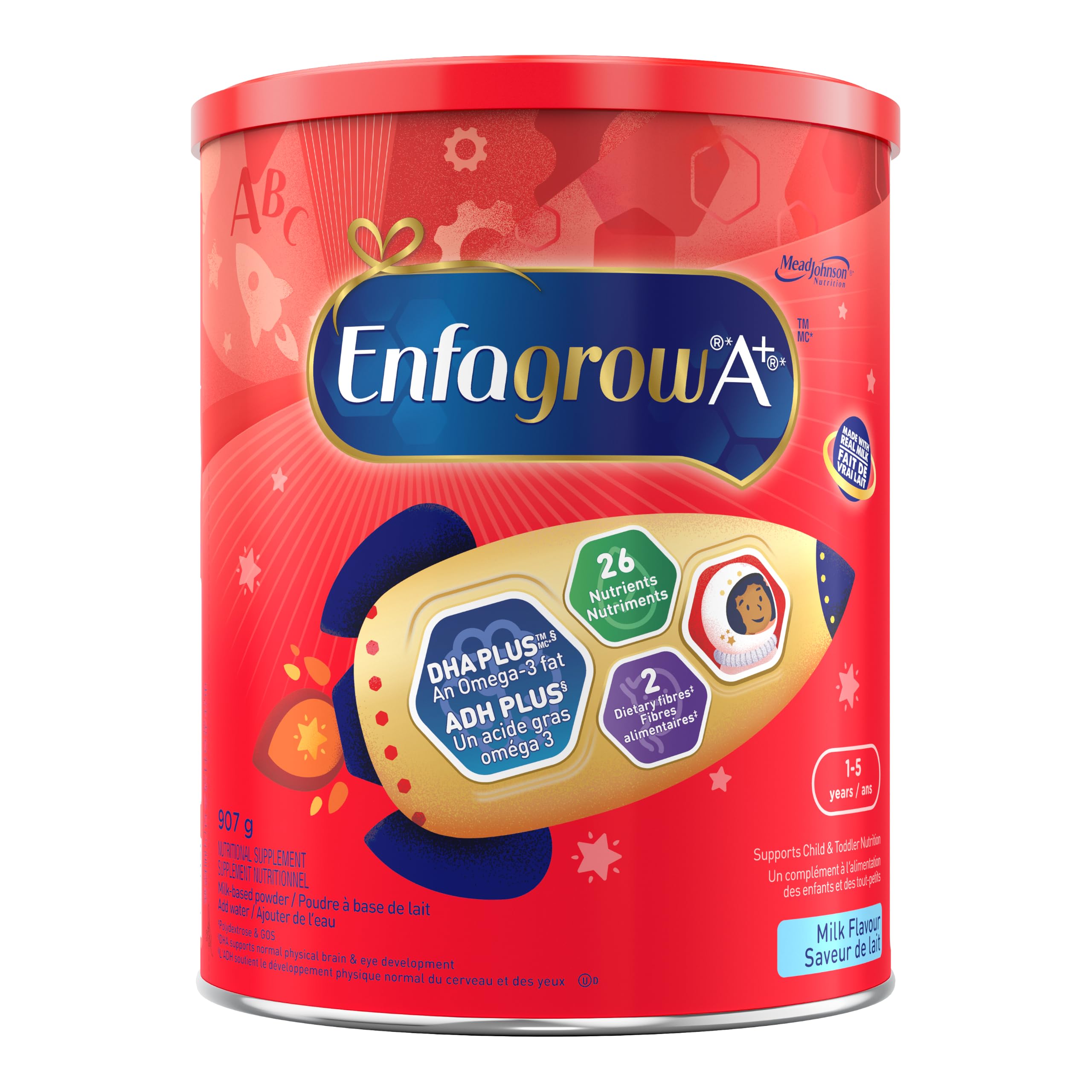 Enfagrow A+ Toddler Nutritional Drink, Milk Flavour, Powder Can