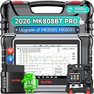 Autel MaxiCOM MK808BT PRO, 2026 3K+ Bidirectional, 4G+64G 2.4G & 5G WiFi
